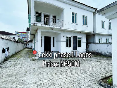 5 Bedroom Detached House with 2 BQ — Lekki, Lagos