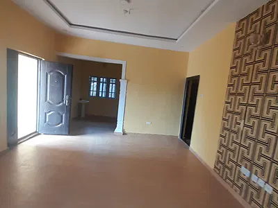 3 Masters Bedrooms Flat with Pop Ceiling — Irhirhi Road, Airport Road, Benin, Oredo, Edo