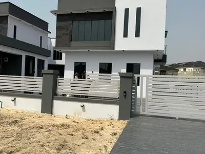 Affordable 5-Bedroom Detached Duplex with BQ & Private Swimming Pool — Royal Garden Estate, Ajah, Lagos