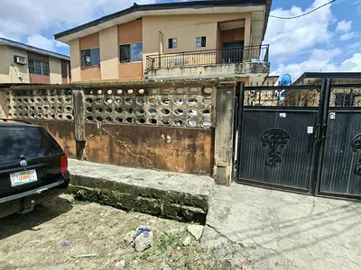Solid Block of 6 Flats — Bayo Oyewale Street, Ago Palace, Isolo, Lagos