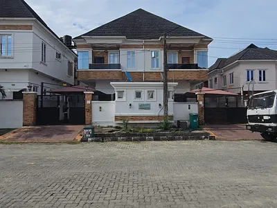 4 Bedroom Semi-Detached House with BQ — Ikota, Lekki, Lagos