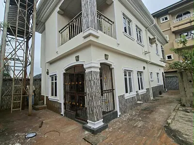 Nice 4 Bedroom Duplex — Liberty Estate, Ago Palace, Isolo, Lagos