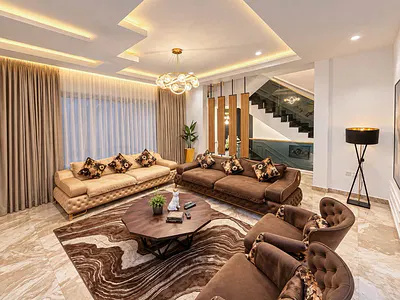 Executive 4 Bedroom Triplex Duplex with Swimming Pool and City View — Off Adeola Odeku, Victoria Island (VI), Lagos