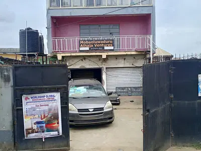 Block of 5 Flats with Warehouse — Mushin Road, Isolo, Lagos
