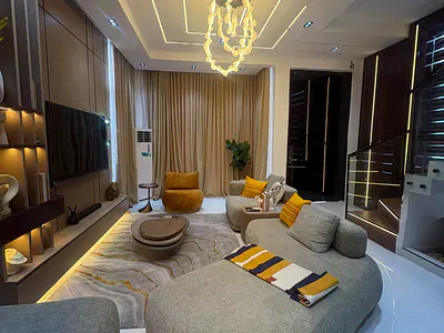 Brand New 4 Bedroom Duplex with PS5 and Seaside — Lekki Palm City Estate, Ajah, Lagos