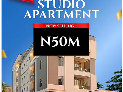Where Constant Demand Meet Smart Living Studio and 1-Bedroom Apartment — With 15M Deposit, Get to Earn Minimum of 10.8M Annually From Shortlet, Akoka, Yaba, Lagos