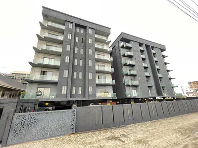 Newly Built 3 Bedroom Apartment with Pool, BQ, Elevator. — Ikate, Lekki, Lagos