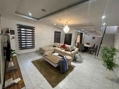 Luxuriously Furnished 3 Bedroom Terraced Duplex with BQ — Ajah, Lagos
