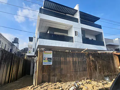 Newly Built Massive 4 Bedroom Semi Detached Duplex with BQ — Gbagada Phase 2, Gbagada, Lagos