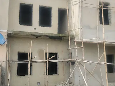 A 4 Bedroom Semi-Detached Duplex at Advanced Carcass Stage — River Pack Estate, Lugbe District, Abuja