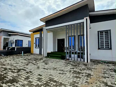 Newly Built 3 Bedroom Detached Bungalow with BQ — Wonder Court Estate Oribanwa Phase 2, Awoyaya, Ibeju Lekki, Lagos