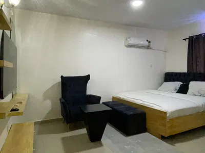 Luxuriously Furnished Single Room Apartment with Pool — Victoria Island (VI), Lagos