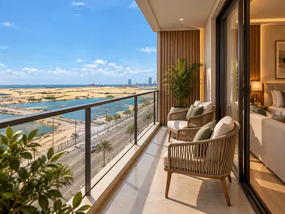 Landmark Waterview Studio Apartment- 28.8 SQM Ocean Premium View — Victoria Island (VI), Lagos