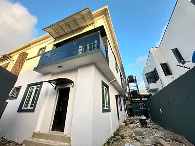 Spacious 2 Bedroom Flat Just 2 in a Compound Upstairs — Ikota Villa, Lekki, Lagos