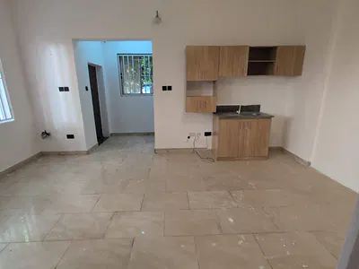 Room & Parlour with Open Kitchen Plan and Private Balcony — Idado, Lekki, Lagos