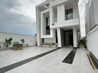 Contemporary 5 Bedroom Detached Duplex with Pool — Lekki Phase 1, Lekki, Lagos