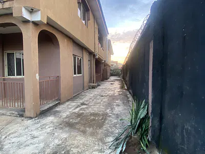 Block of Flats with BQ — Off Abuna Street, Falana, Ejigbo, Lagos