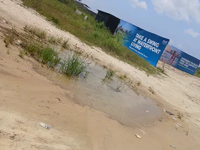 Residential Land at Waterfront — Opposite Shoprite Sangotedo Lagos, Sangotedo, Ajah, Lagos