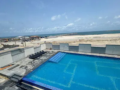 Spacious Clean 2 Bedroom Apartment with Ocean View, Swimming Pool, Et — Bluewater Apartments, Oniru Extension, Lekki, Lagos