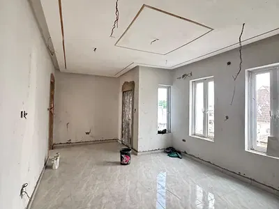 Newly Built 4 Bedroom Semi Detached Duplex with BQ — Surulere Lagos, Surulere, Lagos
