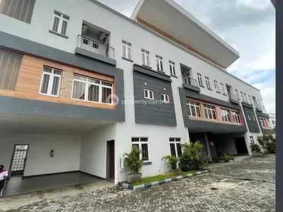 5 Bedroom Terrace Duplex with a Room BQ — Shonibare Estate, Ikeja, Lagos