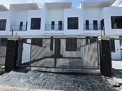 Luxury Gated 4 Bedroom Terrace Duplex with BQ — Ikota GRA Estate, Ikota, Lekki, Lagos