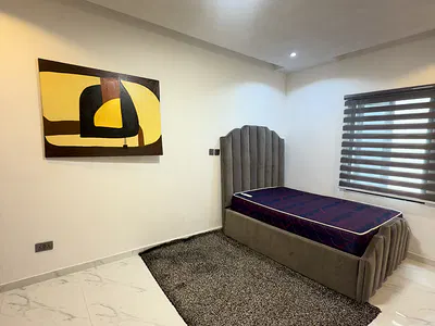 Bedroom in a Fully Serviced Apartment — Ilasan, Lekki, Lagos