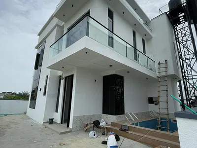 5 Bedroom Detached Duplex with BQ and Pool — Ajah, Lagos