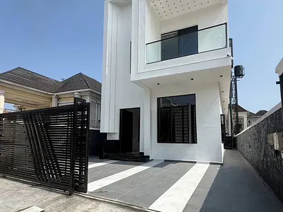 4 Bedroom Detached Duplex + BQ with Pool — Ajah, Lekki, Ajah, Lagos