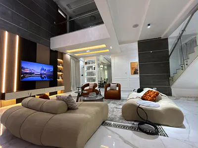 Luxury 6 Bedroom Mansion with Private Pool, Cinema & Rooftop Lounge — Lekki, Lagos