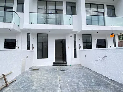 3 Bedroom Terraced Duplex with Self Compound — Sangotedo, Ajah, Lagos