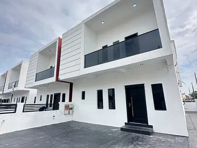 Newly Built 4 Bedroom Semi-Detached Duplex with BQ — Sangotedo, Ajah, Lagos