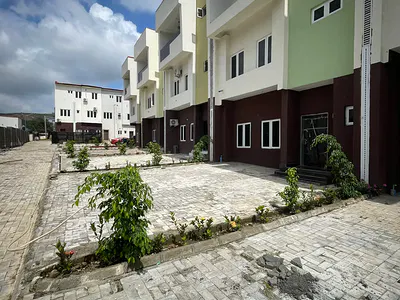 Newly Built 4 Bedroom Terrace Duplex with BQ in an Estate — Katampe, Abuja
