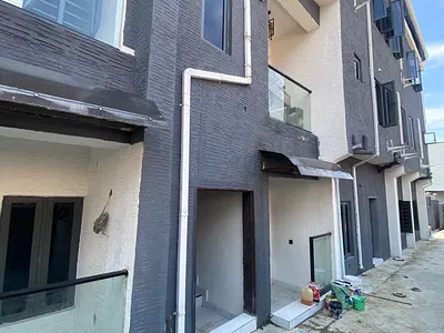 2 Bedroom Flat with Balcony and Double Entrances — Lekki, Lagos