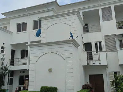 4 Bedroom Terraced Duplex with BQ, Swimming Pool & Backyard — Banana Island, Ikoyi, Lagos