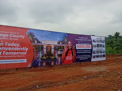 Flexible Land Ownership Starts Here Own 100% Dry Land — Heritage County, Abeokuta North, Ogun