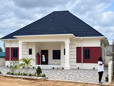 3 Bedroom Bungalow+bq — Close to the Proposed Lekki International Airport, Eleranigbe, Ibeju Lekki, Lagos
