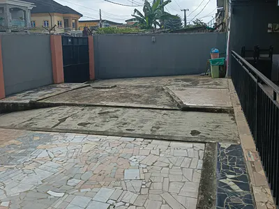 1450SQM Corner Peice Land with a Structure at Akora Estate Adeniyi Jo — Akora Estate Adeniyi Jones Ikeja, Adeniyi Jones, Ikeja, Lagos