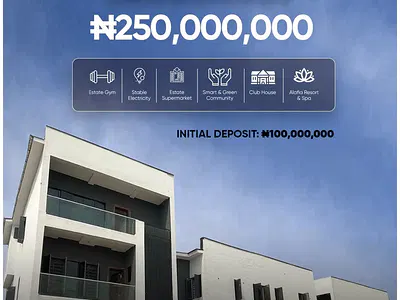 Governor's Consent - 4 Bedroom Terrace Duplex — Lekki, Lagos