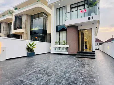 Brand New 5 Bedroom Fully Detached Duplex with BQ — Orchid Road, Ikota, Lekki, Lagos