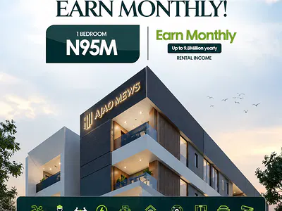 Premium 1 Bedroom Apartment — Ajao Estate, 5mins to the Airport, Ikeja, Lagos