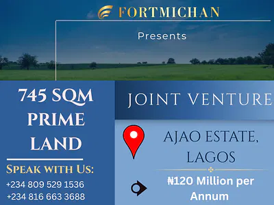 745 SQM Prime Land — Isolo, Lagos