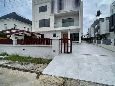 Luxurious 5 Bedroom Detached Duplex with BQ — Osapa, Lekki, Lagos