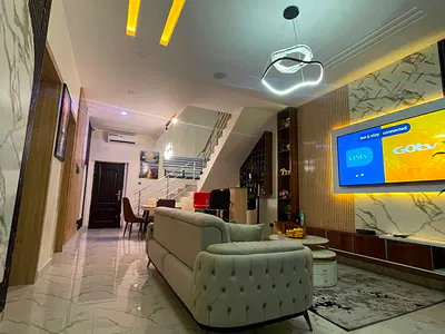 Luxury 3 Bedroom Terraced Duplex with Pool and Gym in a Secured Estate — Lagos Business School Axis, Sangotedo, Ajah, Lagos