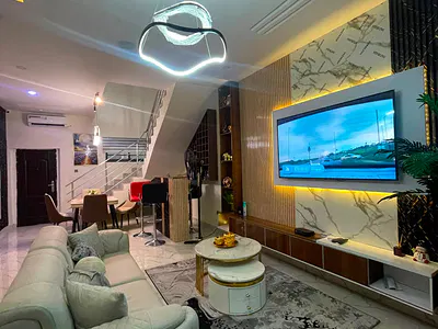 Luxury 3 Bedroom Terraced Duplex with Pool and Gym in a Secured Estate — Ajah, Lagos