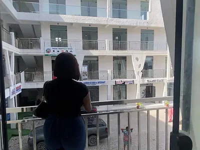 A Sharp and Spacious Shop Facing the Road — Ikota, Lekki, Lagos