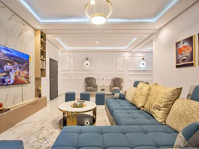 Luxury 3 Bedroom Apartment with Swimming Pool, Gym, PS5 & Elevator — Lekki Phase 1, Lekki, Lagos