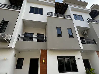Beautiful 4 Bedroom Terraced Duplex with BQ — Jahi Gilmore, Jahi, Abuja