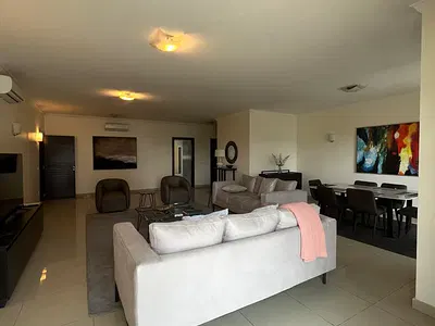Fully Furnished 3 Bedroom Flat with BQ, Gym, Swimming Pool & Elevator — Ikoyi, Lagos