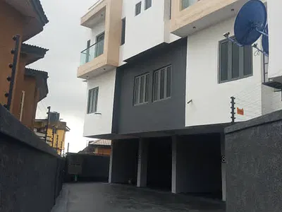 4 Bedroom Terraced Duplex with BQ — Maryland Lagos, Mende, Maryland, Lagos